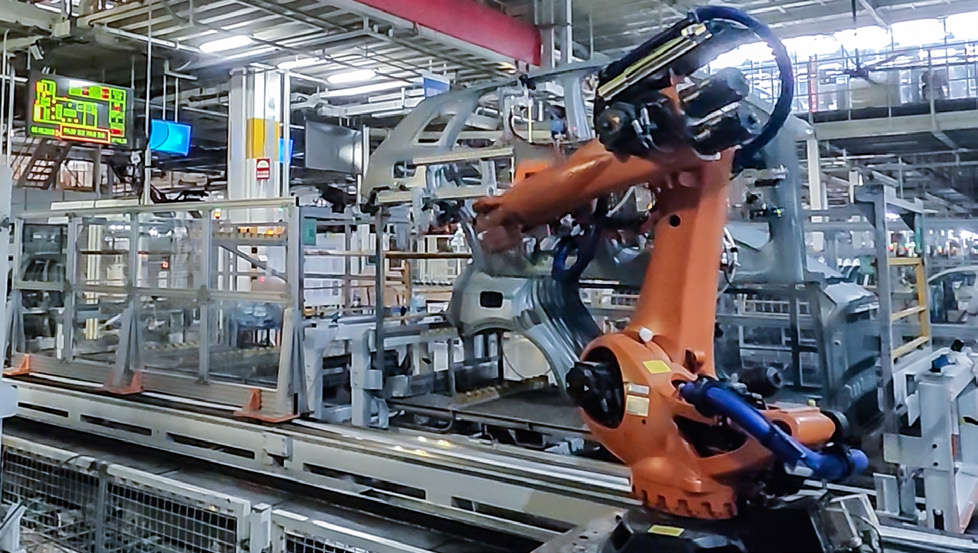 3D視覺引導側圍外板抓取 | 某大型汽車主機廠